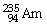 What is the main product when   Undergoes alpha decay? A)    B)    C)    D)    E) none of the above