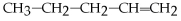 What is the name of the following compound:   ? A) 4-pentane B) 4-ene-pentane C) 1-pentene D) 2-pentane E) none of the above