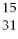 A specific isotope of an element is known to have 15 protons and 16 neutrons.Which symbol would properly represent this isotope? A)    Ga B)    P C)    X D)    S E) none of the above
