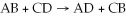 What type of reaction is the generic equation   ? A) synthesis/combination B) decomposition C) single displacement D) double-displacement E) none of the above