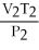 What is the proper form of the combined gas law? A)    =    B)    =    C)    =    D)        =        E) none of the above