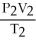 What is the proper form of the combined gas law? A)    =    B)    =    C)    =    D)        =        E) none of the above
