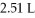 What is the final pressure (expressed in atm) of a 3.05 L system initially at   And   That is compressed to a final volume of   At   A) 1.06 B) 1.60 C) 806 D) 860 E) none of the above