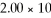 How many grams of     O can be melted by   <sup>3</sup> J? Given   =7.27 kJ/mol A) 14.5 B) 3.64 C) 20.4 D) 74.1 E) none of the above