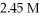How many grams of KCl are needed to make   Of   KCl? A) 9.13 B) 1.52 C) 91.3 D) 0.123 E) none of the above