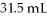 A 25.0 mL sample of 0.105 M HCl was titrated with   Of NaOH.What is the concentration of the NaOH? A) 0.0833 M B) 0.132 M C) 0.105 M D) 0.075 M E) none of the above