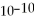 What is the [OH<sup>-</sup>] in a solution that has a pOH of 9.65? A) 4.5 ×   M B) 4.5 ×   M C) 9.8 ×   M D) 2.2 ×   M E) none of the above