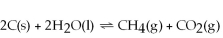 Increasing the amount of carbon in the reaction below will cause the reaction to proceed to the left so that equilibrium will be restored.  