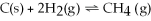 Increasing the volume of the system below causes the reaction to shift towards the right.  