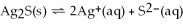 For the reaction   ,   ,and the equilibrium concentration of sulfide ion is   .What is   A) 0.052 M B) 0.32 M C) 0.015 M D) 0.10 M E) none of the above
