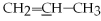 What is the molecular geometry of the underlined carbon atom in the following compound,   ? A) tetrahedral B) trigonal planar C) linear D) bent E) none of the above