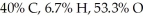 An unknown acid has a molar mass of 60.06 g/mol.Given the following percent composition,what is the molecular formula?    . A) C<sub>3</sub>H<sub>4</sub>O<sub>3</sub> B) CH<sub>2</sub>O C) C<sub>2</sub>H<sub>4</sub>O<sub>2</sub> D) C<sub>6</sub>H<sub>12</sub>O<sub>6</sub> E) none of the above