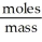  Molar Mass  can be calculated using the formula: Molar mass =   .