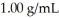 What is the change in the boiling point of a solution made by dissolving 14.7 g of C<sub>6</sub>H<sub>12</sub>O<sub>6</sub> into 150.0 ml of water? The density of water is   and   . A) 0.502°C B) 5.22°C C) 0.0418°C D) 0.279°C E) none of the above