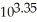 What is the [H⁺] in a solution that has a pH of 3.35? A) 1 ×   M B) 2.2 ×   M C) 4.5 ×   M D) 3.35 ×   M E) none of the above