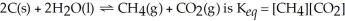 The equilibrium expression for the reaction:   .