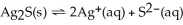 For the reaction   ,   ,and the equilibrium concentration of sulfide ion is   .What is   A) 0.052 M B) 0.32 M C) 0.015 M D) 0.10 M E) none of the above