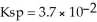 Calculate [   ] at equilibrium given that the   for the reaction   A) 0.0185 M B) 0.0 M C) 0.19 M D) not enough information given E) none of the above