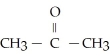 Name the following compound:   A) propanone B) 2-methyl-2-ethanone C) propanal D) isopropanol E) none of the above