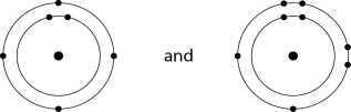Which one of the following pairs of atoms would be most likely to form ions and thus an ionic bond? A)    B)    C)    D)    E)   