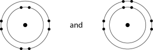 Which one of the following pairs of atoms would be most likely to form ions and thus an ionic bond? A)    B)    C)    D)    E)   
