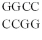 <strong>Which of the following sequences in double-stranded DNA is most likely to be recognized as a cutting site for a restriction enzyme</strong> A) B) C) D) E)