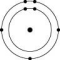 Which one of the atoms shown would be most likely to form an anion with a charge of -1? A)    B)    C)    D)   