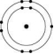 Which one of the atoms shown would be most likely to form an anion with a charge of -1? A)    B)    C)    D)   