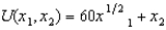 <strong>Ambrose's brother Sebastian has a utility function . His income is $165, the price of good 1 (nuts) is $6, and the price of good 2 (berries) is $1. How many units of nuts will Sebastian demand?</strong> A) 25 B) 23 C) 35 D) 21 E) 48