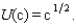<strong>Billy Pigskin from your workbook has a von Neumann-Morgenstern utility function If Billy is not injured this season, he will receive an income of $25 million. If he is injured, his income will be only $10,000. The probability that he will be injured is .1 and the probability that he will not be injured is .9. His expected utility is</strong> A) 100,000. B) 9,020. C) between 24 million and 25 million. D) 4,510. E) 18,040.