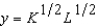 Two firms, Wickedly Efficient Widgets (WEW)  and Wildly Nepotistic Widgets (WNW) , both produce widgets, using the same production function   , where K is the amount of labor used and L is the amount of capital used. Each company can hire labor at $1 per unit of labor and capital at $1 per unit. Each company produces 10 widgets per week. WEW chooses its input combinations to produce in the cheapest way possible. Although it produces the same output per week as WEW, WNW is required by its dotty CEO to use twice as much labor as WEW. How much higher are WNW's total costs per week than WEW's? A)  $5 B)  $10 C)  $15 D)  $2.50 E)  $2