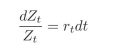 Why is it that in a deterministic interest rate world we have that:  