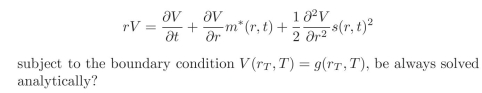 Can the following equation  
