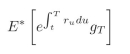 What complications arise when computing   for interest rate derivatives such as options?