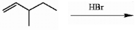 Draw the major organic product generated in the reaction below. Pay particular attention to regio- and stereochemical detail.  