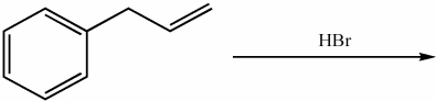 Provide the structure of the major organic product of the reaction below.  
