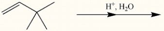Draw the major organic product generated in the reaction below. Pay particular attention to regio- and stereochemical detail.  