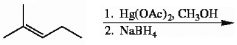Draw the major organic product generated in the reaction below. Pay particular attention to regio- and stereochemical detail.  