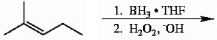 Draw the major organic product generated in the reaction below. Pay particular attention to regio- and stereochemical detail.  