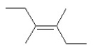 Which of the following alkenes will yield a meso dihalide when reacted with Br<sub>2</sub>/CCl<sub>4</sub> at room temperature? A)    B)    C)    D)    E)  both Band D