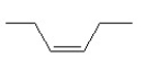 Which of the following alkenes will yield a meso dihalide when reacted with Br<sub>2</sub>/CCl<sub>4</sub> at room temperature? A)    B)    C)    D)    E)  both Band D