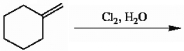 Draw the major organic product generated in the reaction below. Pay particular attention to regio- and stereochemical detail.  