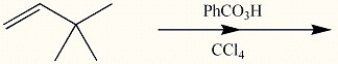 Draw the major organic product generated in the reaction below. Pay particular attention to regio- and stereochemical detail.  