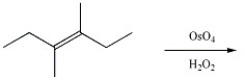 Provide the major organic product of the reaction below.  