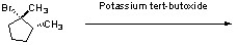 Identify the major product of the reaction below.   A)    B)    C)    D)   