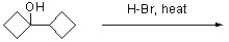 Predict the structure of the expected product for the following reaction.  