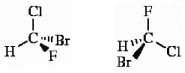  Which of the following terms best describes the pair of compounds shown:  \underline{\text{  enantiomers, diastereomers }}  , or  \underline{\text{ the same compound?  }}    