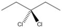 How many asymmetric carbon atoms are present in the molecule shown?   A)  0 B)  1 C)  2 D)  3 E)  4