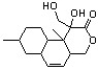 One of the stereoisomers of the following oblongolide structure is a natural product isolated from a fungus and has been found to contain antiviral and cytotoxic activities (J. Nat. Prod.  \textbf{      2010,   }   55) . How many stereoisomers exist for this structure?   A)  6 B)  12 C)  32 D)  64 