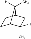How many secondary hydrogens are present in the hydrocarbon below?   A)  2 B)  6 C)  7 D)  8 E)  16